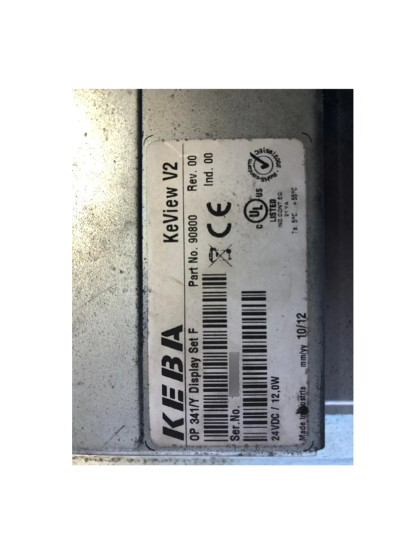 Lcd G104sn02 V.1 P/ Injetora Chen Hsong Smv 210 Em Clp Keba