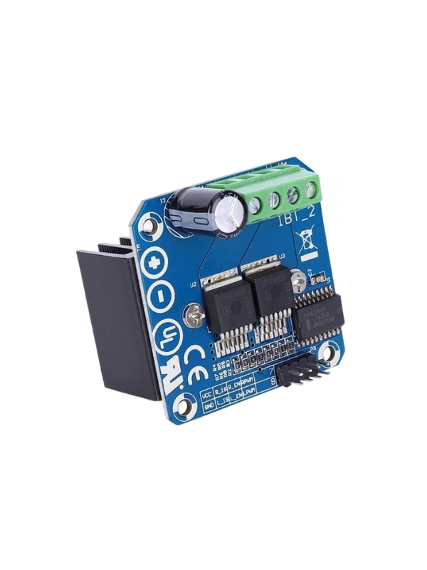 Módulo De Alta Potência 43a Drive Ponte H Bts7960 Para Motor
