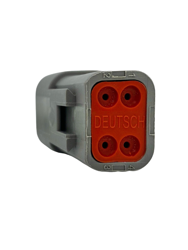 10x Conector Elétrico Dt04-4p Automotivo 4p Deutsch Dt06-4s