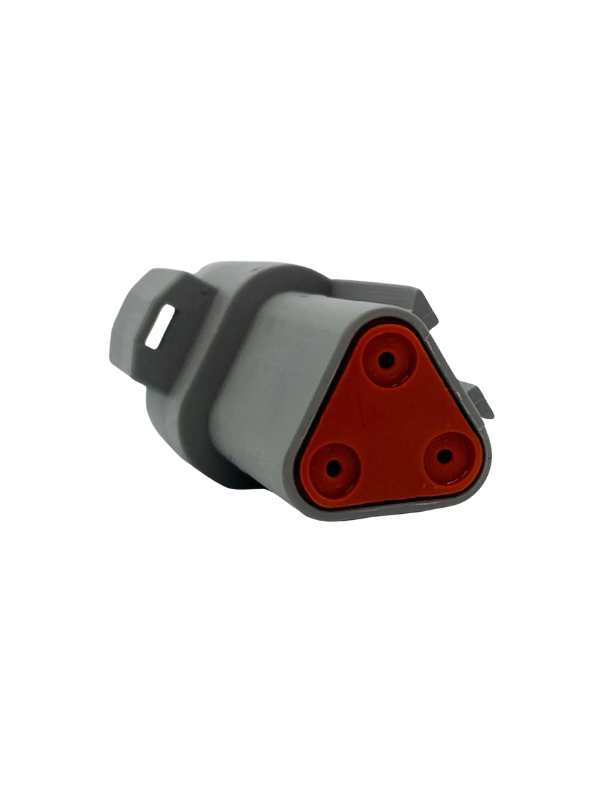 Conector Deutsch Três Vias Macho E Fêmea Dt06-3s Dt04-3p 3p