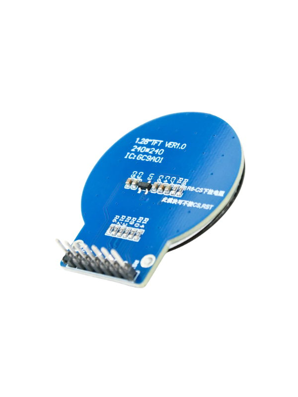 Módulo De Exibição Lcd Tft Gc9a01 P/ Esp32 Display 1.28poleg