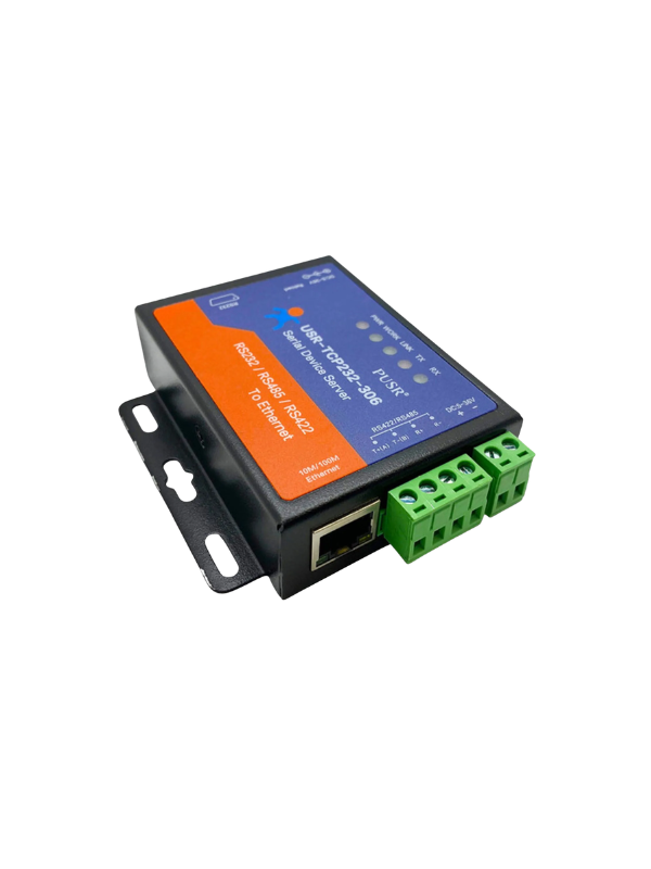 Conversor Rs232 Rs485 422 P/ Ethernet Usr-tcp232-306 Ip Rj45