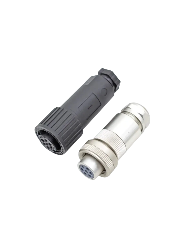 Conector P/ Válvula Proporcional 7 Pinos Para Rexroth Moog
