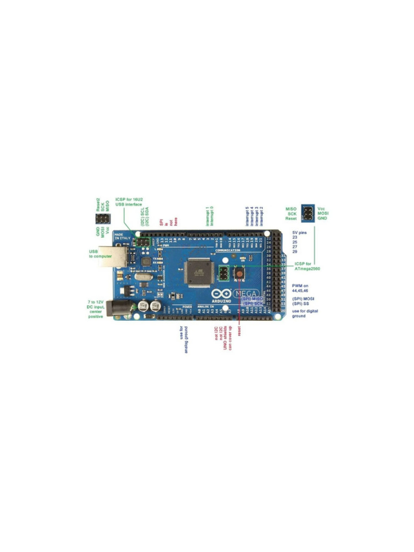 Placa Desenvolvimento Mega Ch340g R3 + Cabo Usb Para Erduinu