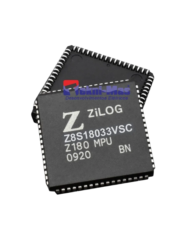 Zilog Z8S18033VSC Z180 33MHz 68 Pinos