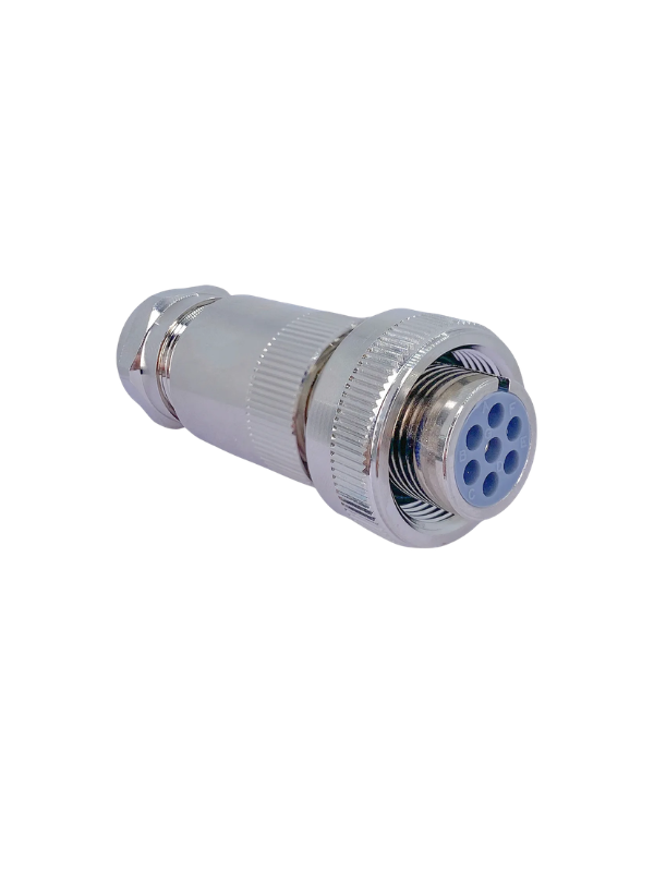 Conector metal 7 Pinos Compatível Com Válvula Proporcional Rexroth