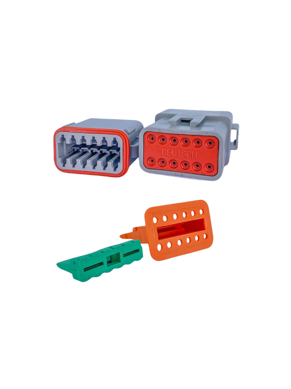 10x Conector Elétrico Dt04-12p Automotivo Deutsch Dt06-12s