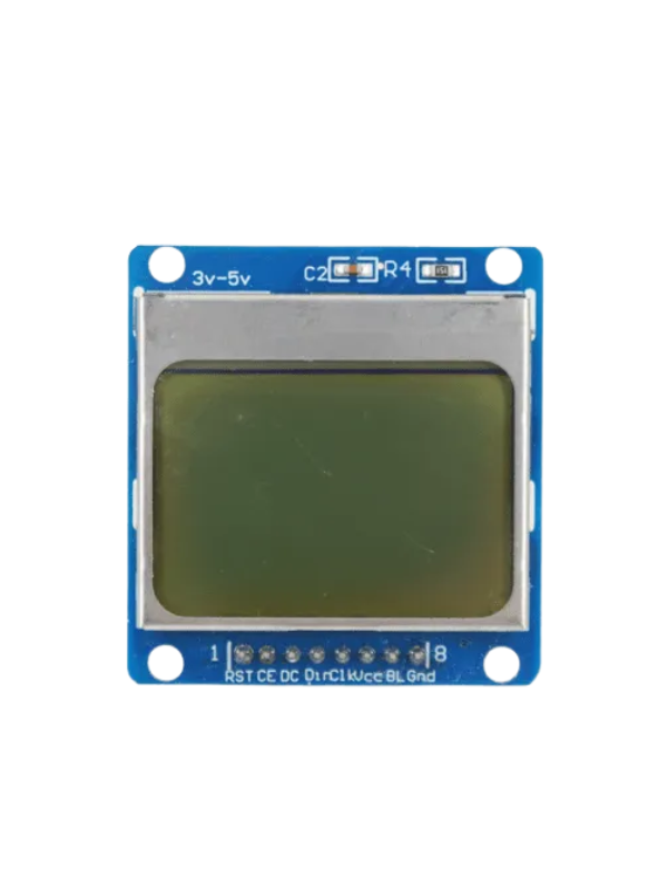 Display Nokia 5110 Lcd Azul 84x48 Programação Pic Arm Esp32