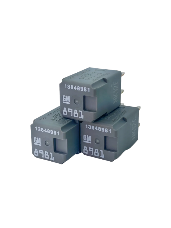 Relé Pa66-gf33 12v 20a Dc12v20 Rele Gm 13848981 Mini Novo