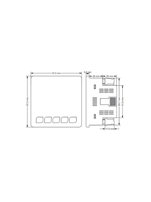Multimedidor EM-06 + Tc 1000/5 1000A