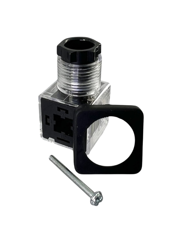 10x Conector P/ Válvula Norma Din 43650 Plug De Bobina 24vdc