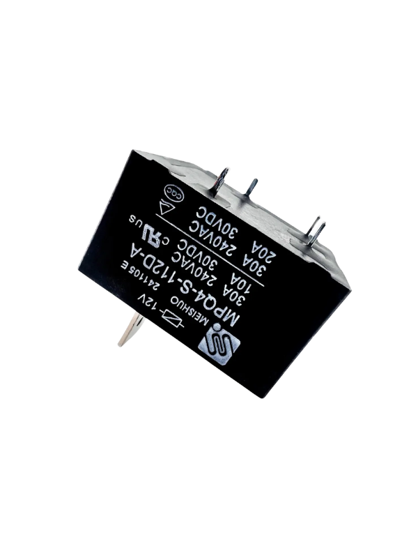 Relê 12v 30a Mpq4-s-112d-a Rele Meishuo Mpq4-s-112da 4 Pinos