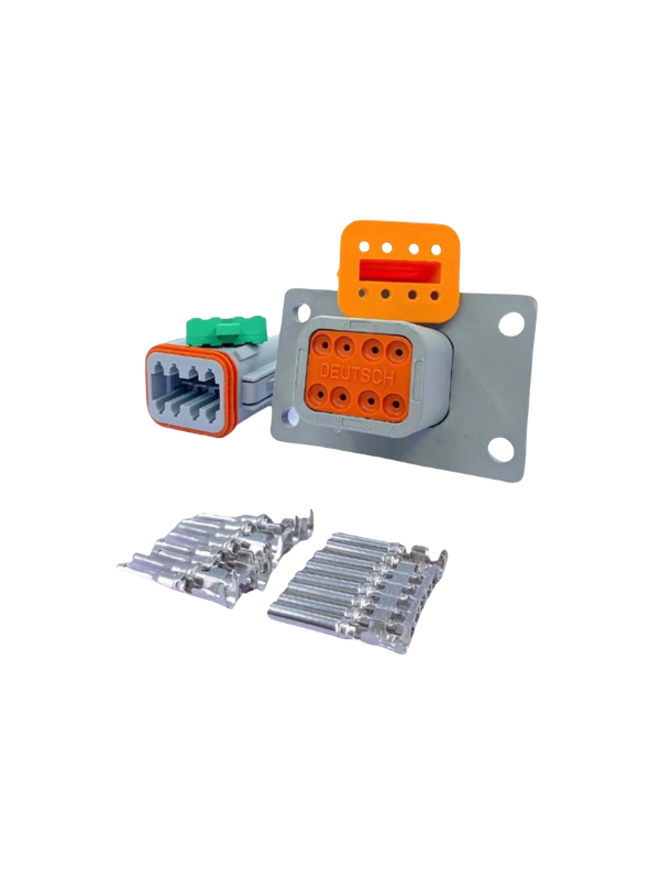 Conector À Prova D'água 8p Vedação Automotiva Dt04-8pa-l012