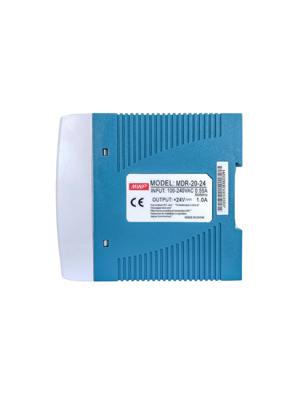 Mdr-20-24 Fonte Chaveada 24v 20w Saída 1a Fixação Trilho Din