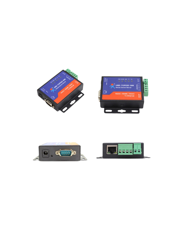 Conversor Rs232 Rs485 422 P/ Ethernet Usr-tcp232-306 Ip Rj45