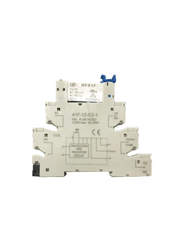 10 Peças Interface A Relé Trilho Din Relé Slim 6mm 24vcc 6a