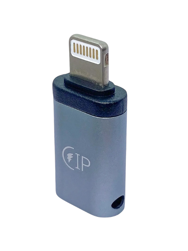 Adaptador Usb-c Fêmea P/ Lightning Macho Plug Para Celular