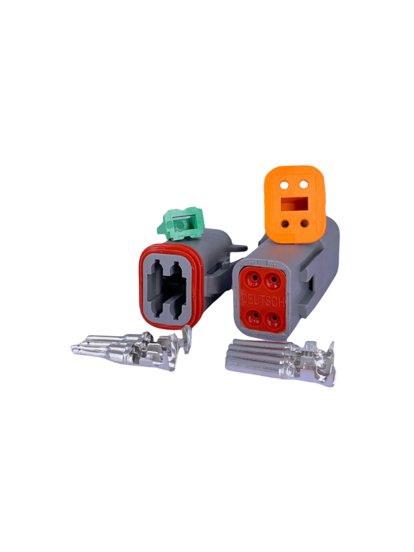 10x Conector Elétrico Dt04-4p Automotivo 4p Deutsch Dt06-4s