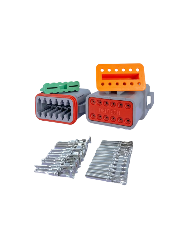Conector Deutsch Dt06-12s Dt04-12p Linha Agrícola Maquina