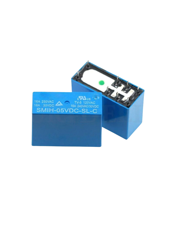 2 Pç Rele Smih-24vdc-sl-c 24vdc 16a 8 Pinos Sanyou