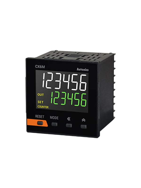 Contador Temporizador Digital Autonics Cx6m-2p4 6 Dígitos Relé 3a