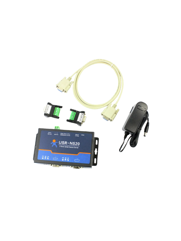 Conversor De Servidor Rs232/485 To Ethernet Gateway Usr-n520