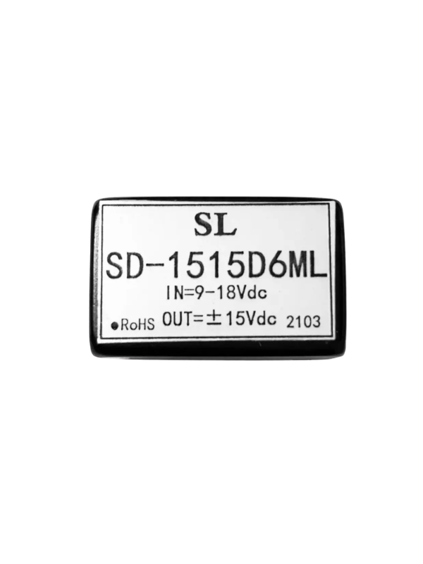 Fonte Simétrica Dc Dc Isolada +15v -15v Sd-1515d6ml 6w