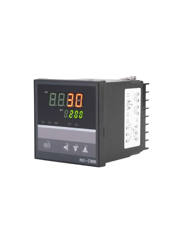 Controlador Temperatura Digital C900 Com Saída A Relé 220vac