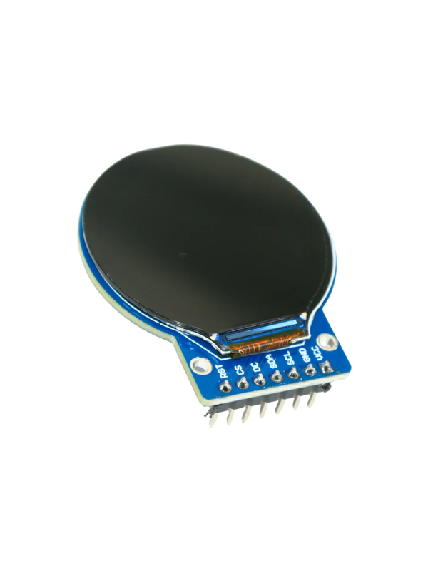 Módulo De Exibição Lcd Tft Gc9a01 P/ Esp32 Display 1.28poleg