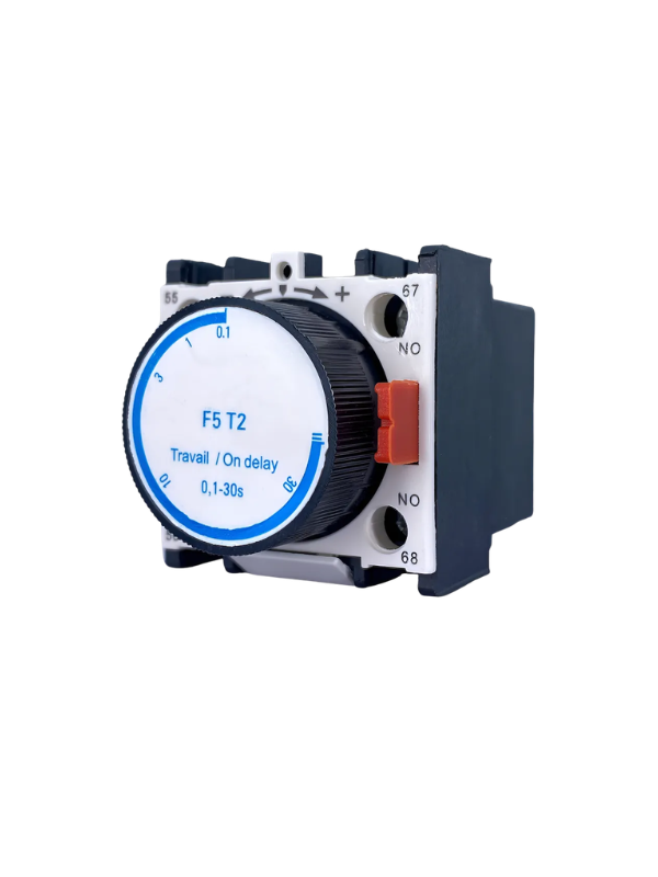 Bloco Temporizado Retardado F5-t2 Para Contator La2-dt2 30s