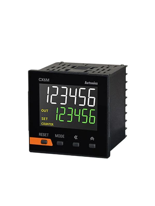 Temporizador Autonics Cx6m-2p2 C/ 2 Saídas A Rele 6 Dígitos