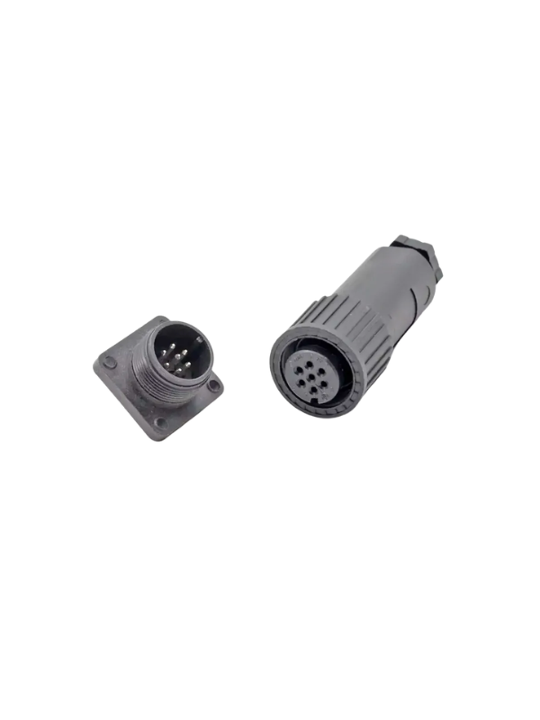 Conector P/ Válvula Proporcional 7 Pinos Para Rexroth Moog