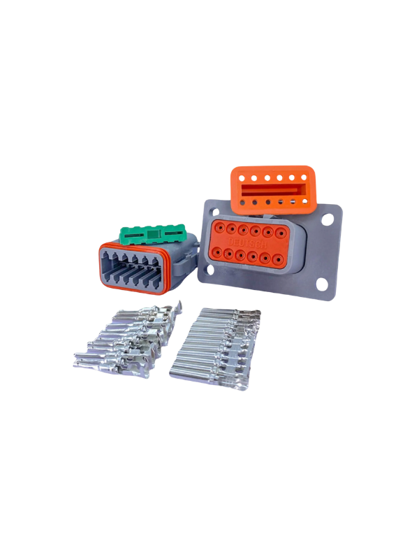 Conector Deutsch Dt04-12pa-l012 Linha Agrícola 12 Vias Dt04