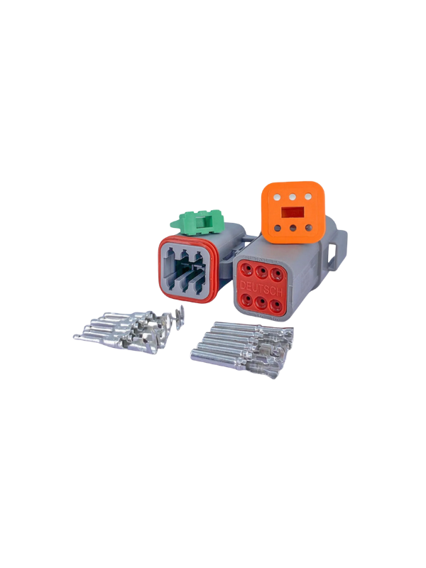 10x Conector Elétrico Dt04-6p Automotivo 6p Deutsch Dt06-6s