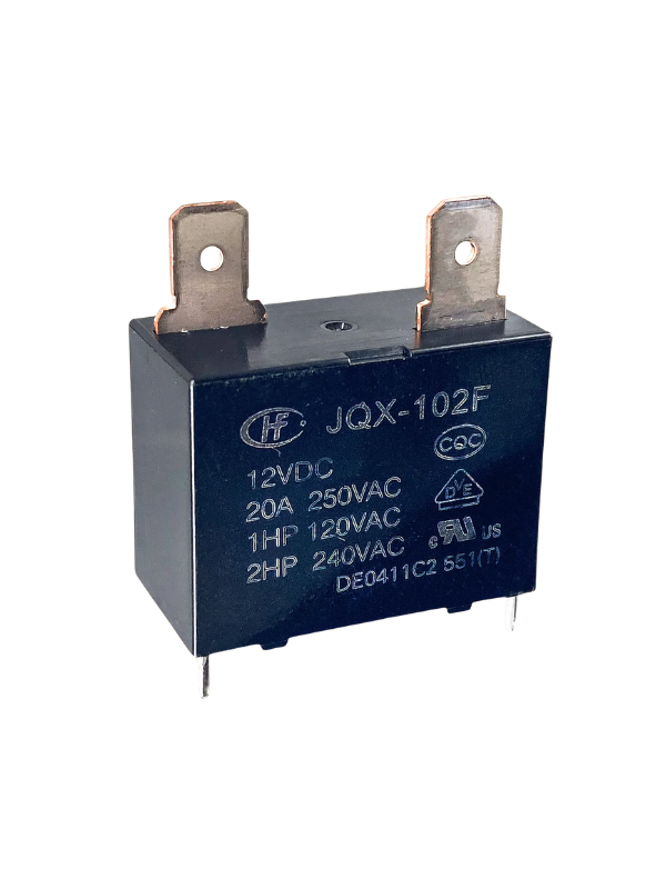 Relé De Potencia Hf102f Jqx-102f 12v 20a P/ Ar Condicionado