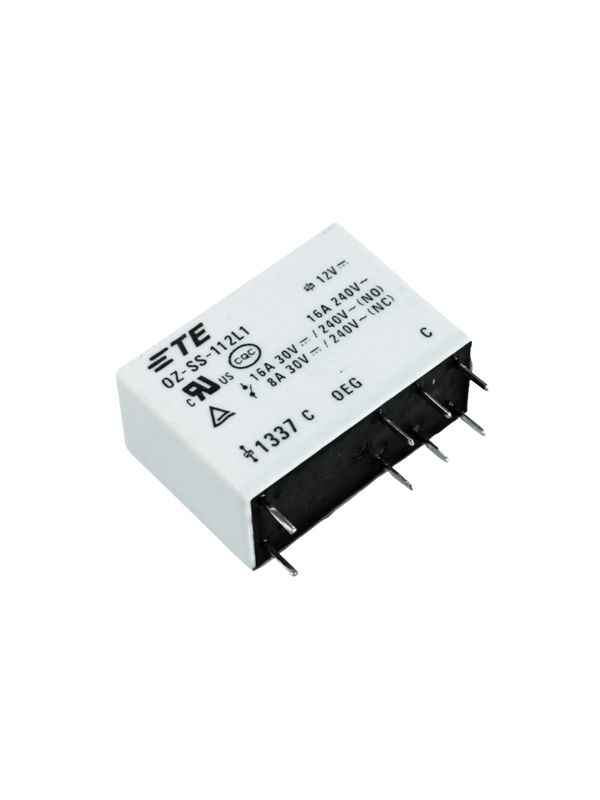 Rele Oz-ss-112l1 12vdc Oeg_te Connectivity Ozss112l1 16a 8p