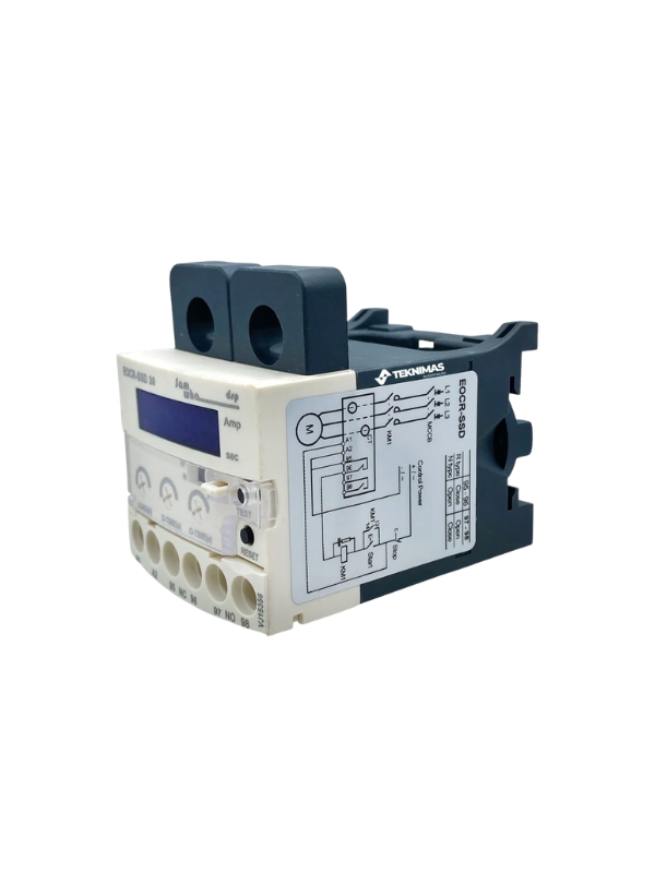Relé Térmico De Proteção Para Motor 3 à 30A - EOCR-SSD