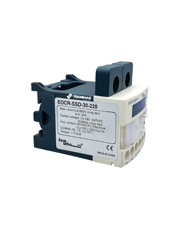Relé Térmico De Proteção Para Motor 3 à 30A - EOCR-SSD