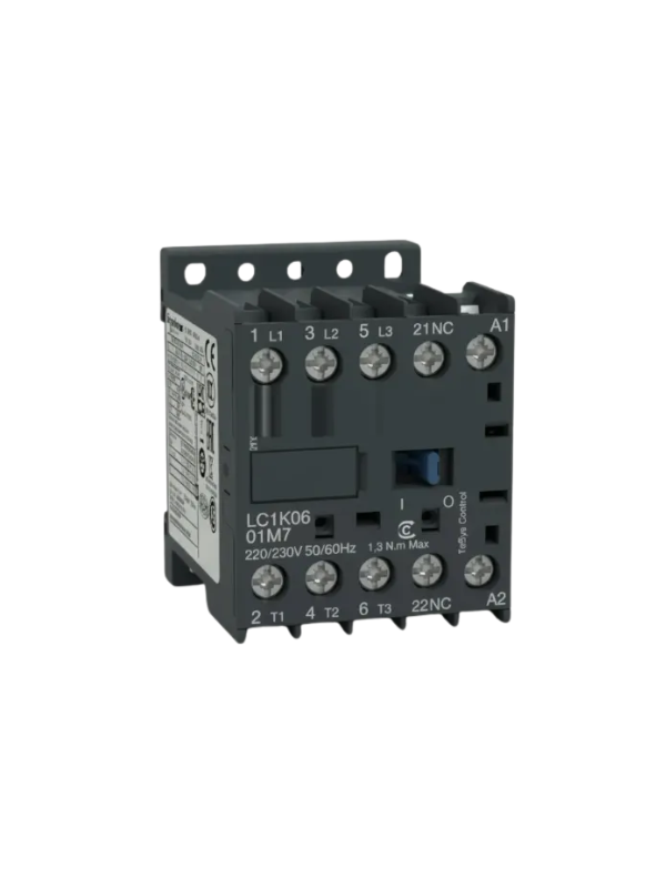 Mini Contator Tripolar 9a Bobina 220v 380v Ac3  1nf P/ Trilh