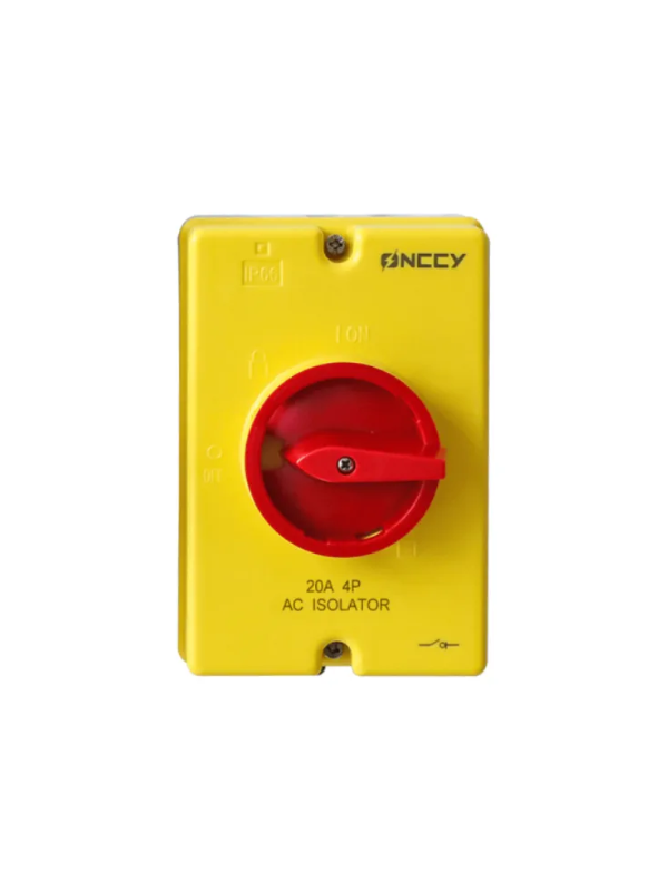 Chave Geral Knel40r-4 40a 4 Polos Rotativa Industrial 690v
