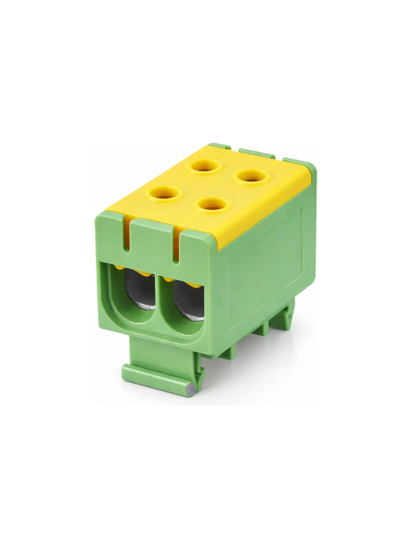 Terminal Duplo Aterramento Para Painel Elétrico 160a 800v