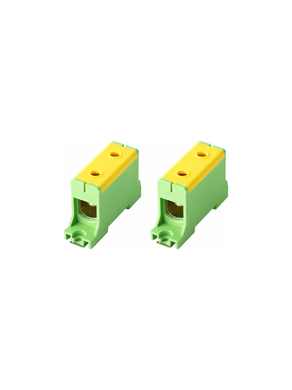 Kit 2x Borne Terminal Trilho Din Alta Corrente 800v 160a