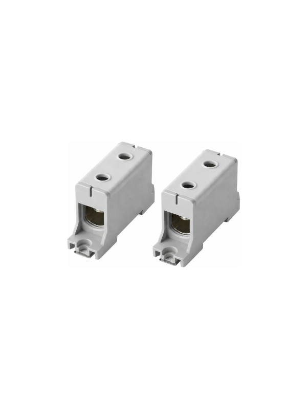 2x Terminal Din 800v 220a Cinza Fase Alta Corrente 240mm2