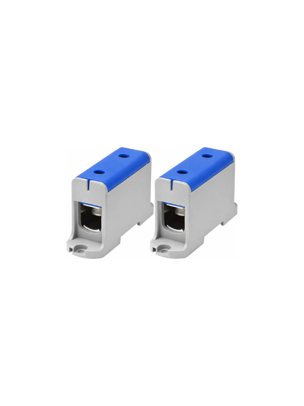 2x Terminal Din 240mm2 P/ Quadro Elétrico Neutro 800v 220a