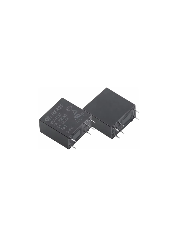 Relé 12vdc Hf42f 012-2hst 5a 250vac 5a 30vdc